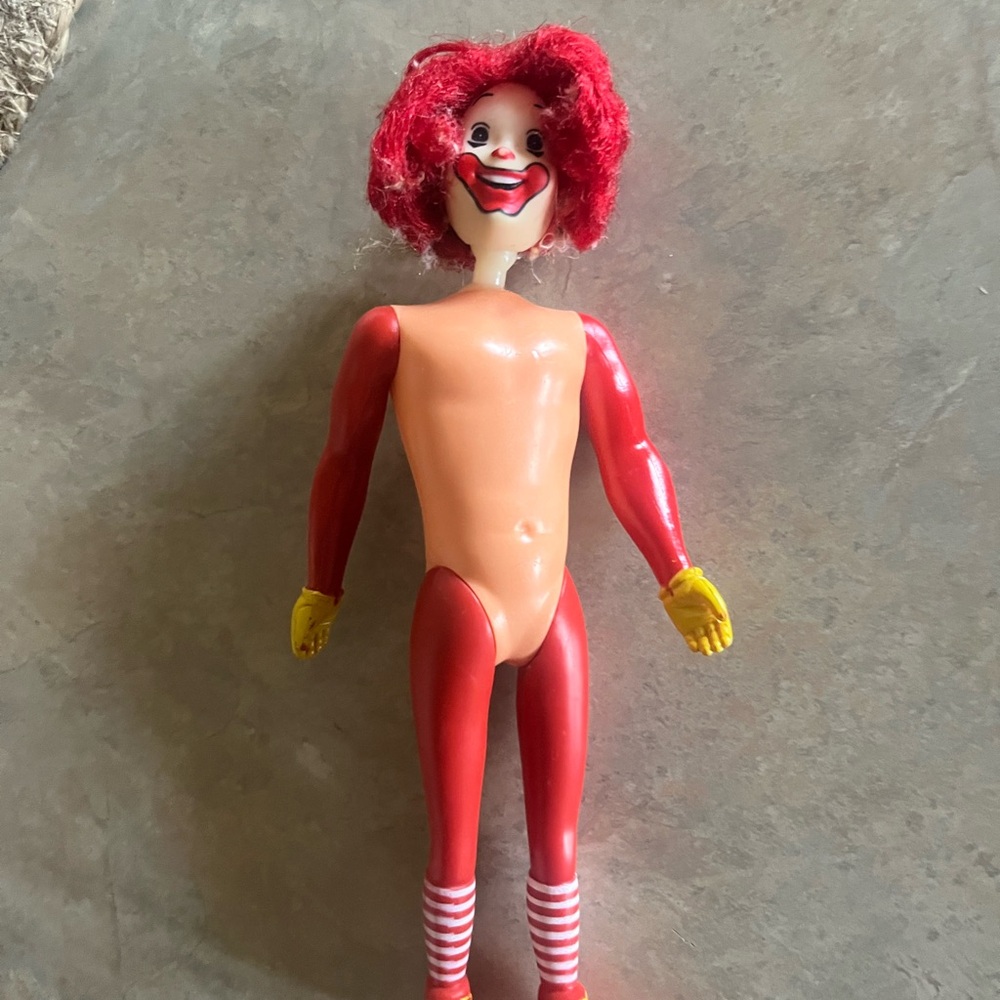 Ronald McDonald doll